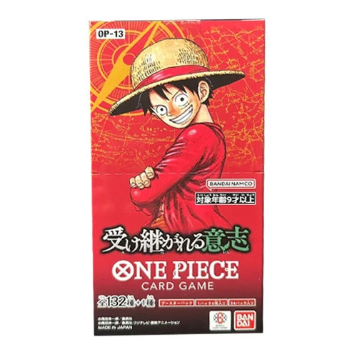 Bandai One Piece Card Game Carrying On His Will OP-13 Booster Box Japanese