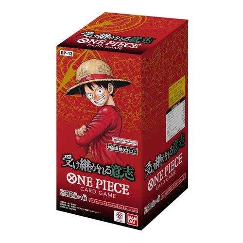 Bandai One Piece Card Game Carrying On His Will OP-13 Booster Box Japanese