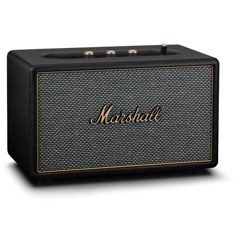 Marshall Acton IV Wireless Speaker (Black & Brass)