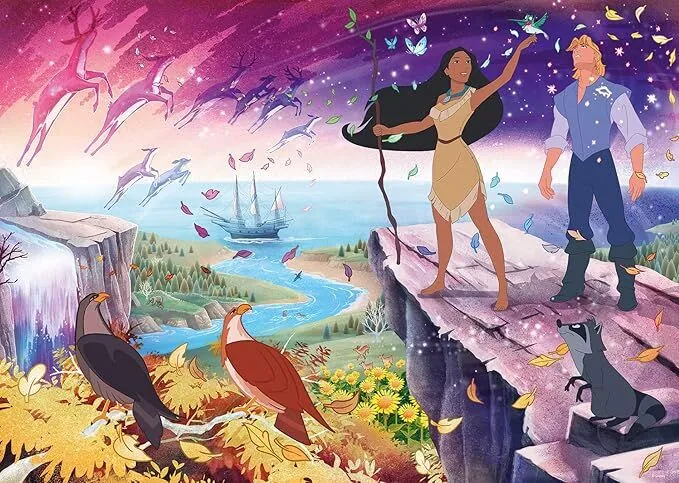 Ravensburger Puzzle 1000pc - Disney Moments 1993 Pocahontas
