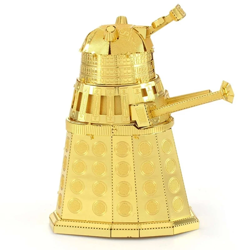 Metal Earth - 3D Metal Model Kit - Doctor Who - Gold Dalek
