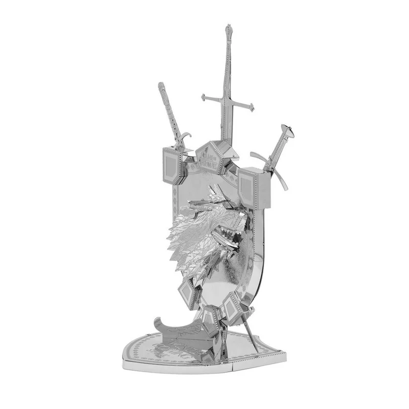 Metal Earth - 3D Metal Model Kit - Game of Thrones - ICONX House Stark Sigil