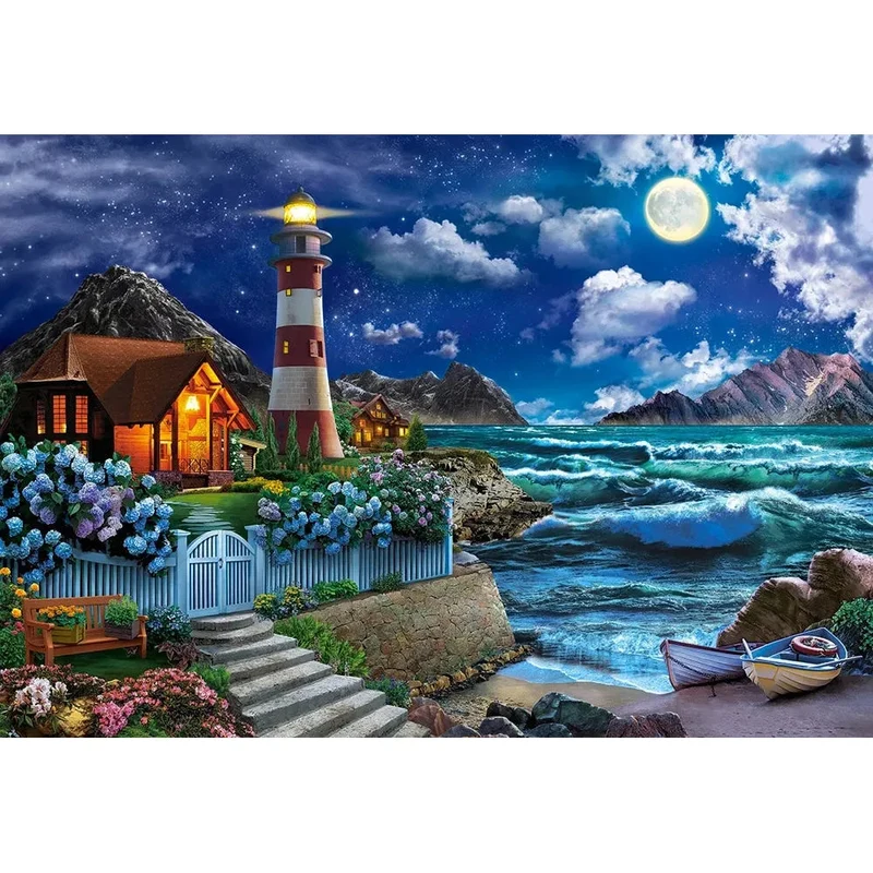 Castorland 1000-Pieces Sailors Night Puzzle
