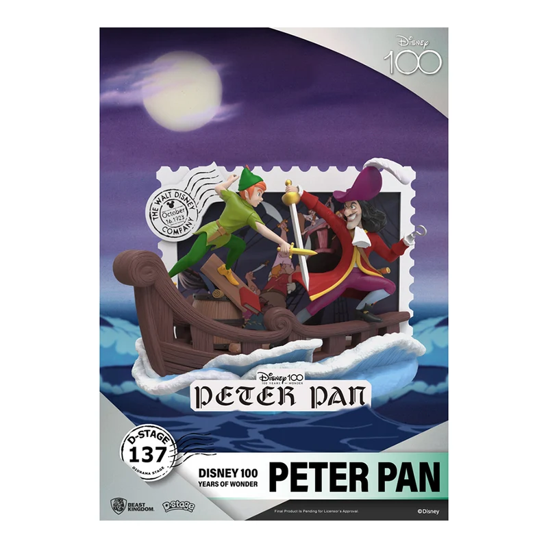 Beast Kingdom D Stage Disney 100 Years of Wonder Peter Pan Figurine Model