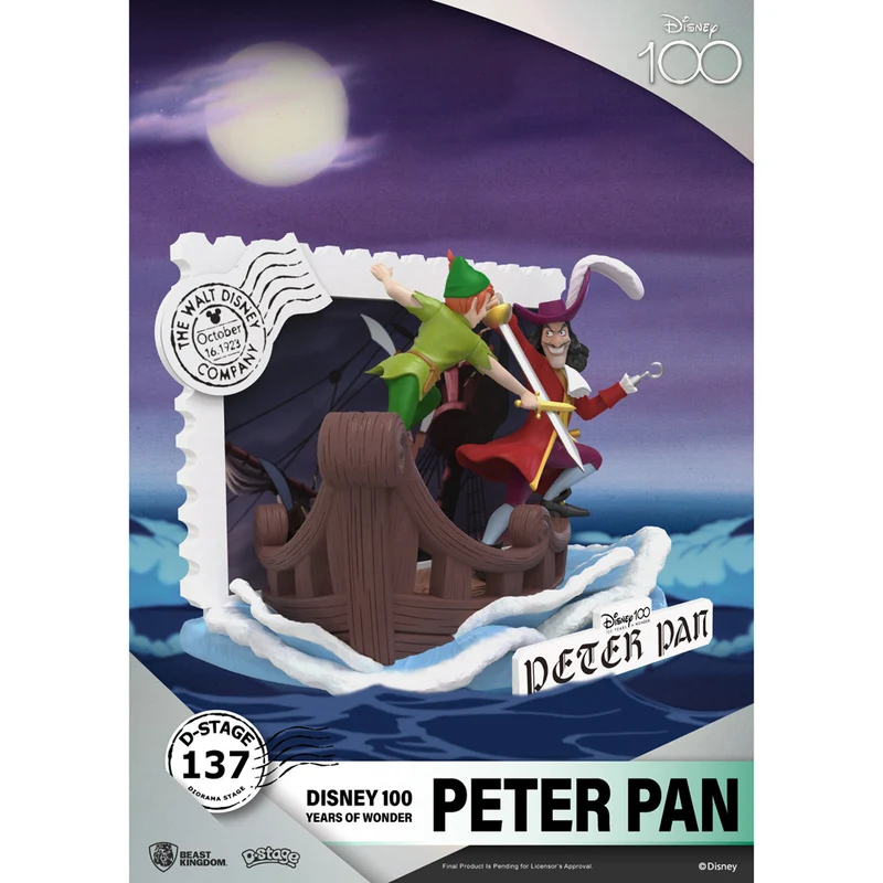 Beast Kingdom D Stage Disney 100 Years of Wonder Peter Pan Figurine Model
