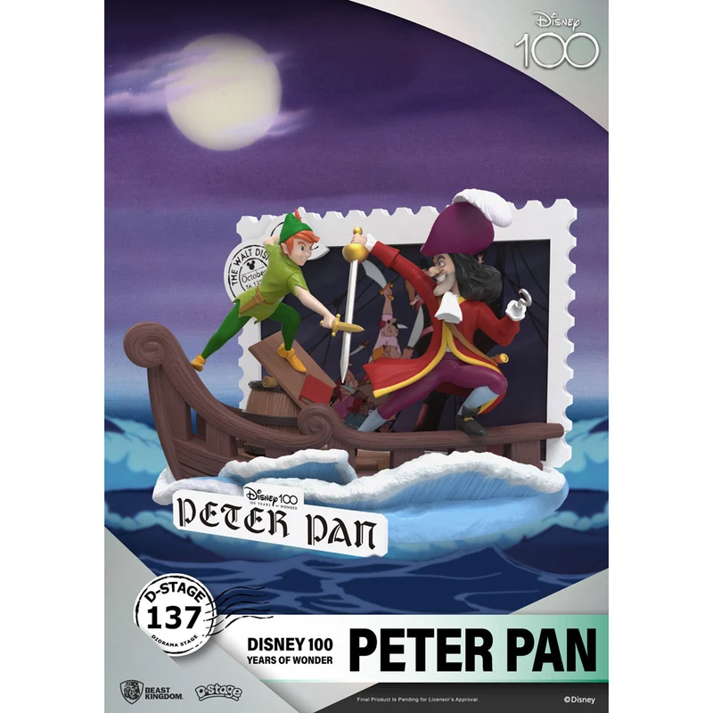 Beast Kingdom D Stage Disney 100 Years of Wonder Peter Pan Figurine Model