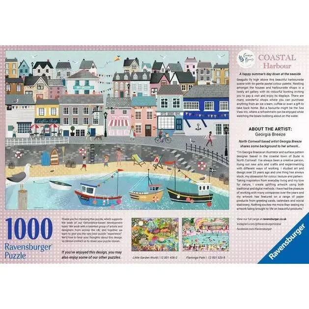 Ravensburger 1000pc Coastal Harbour Puzzle