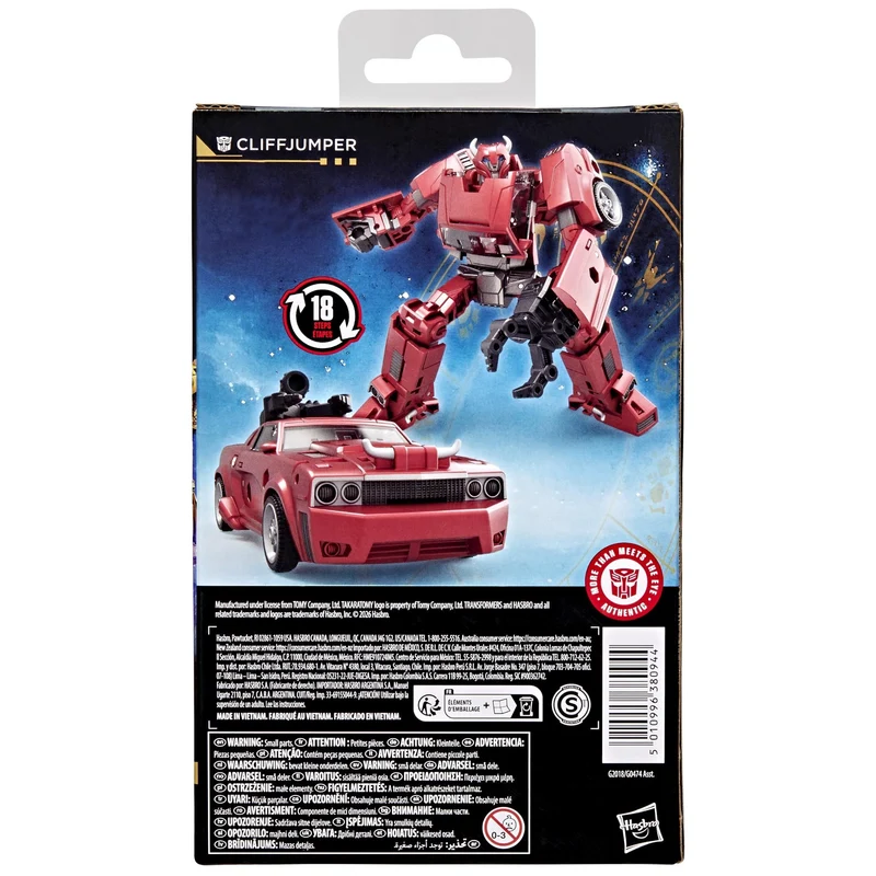 Transformers - Age Of The Primes: Deluxe Class Cliffjumper Figure