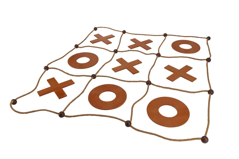 Jenjo Games Giant Naughts And Crosses Tic Tac Toe Game Set