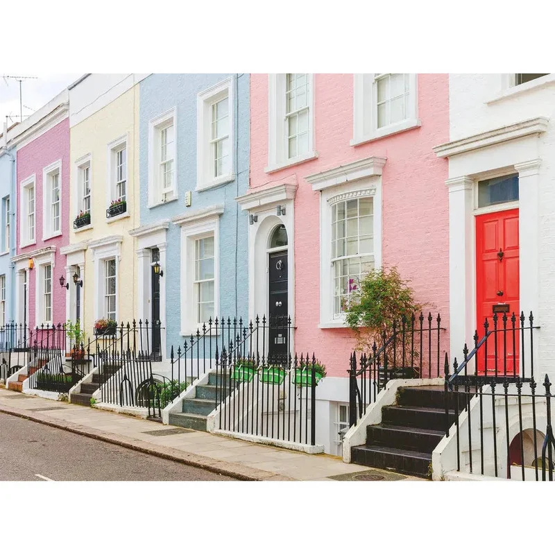 Ravensburger 500pc Colourful London Townhouses Puzzle