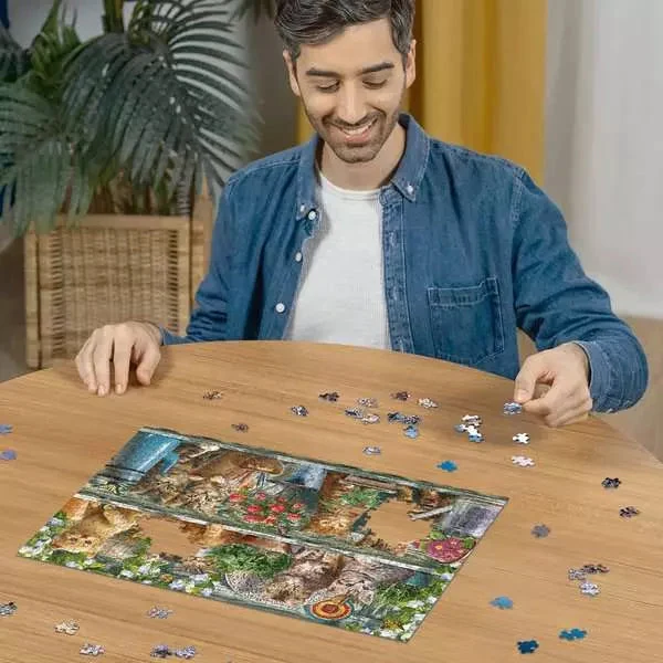 Ravensburger 500pc Cats on the Shelf Puzzle