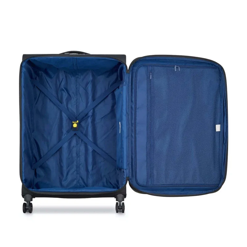 Delsey Brochant 3 - 78 cm 4-Wheel Expandable Suitcase - Deep Black