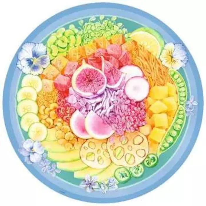 Ravensburger 500pc Circle of Colors - Poke Bowl Puzzle