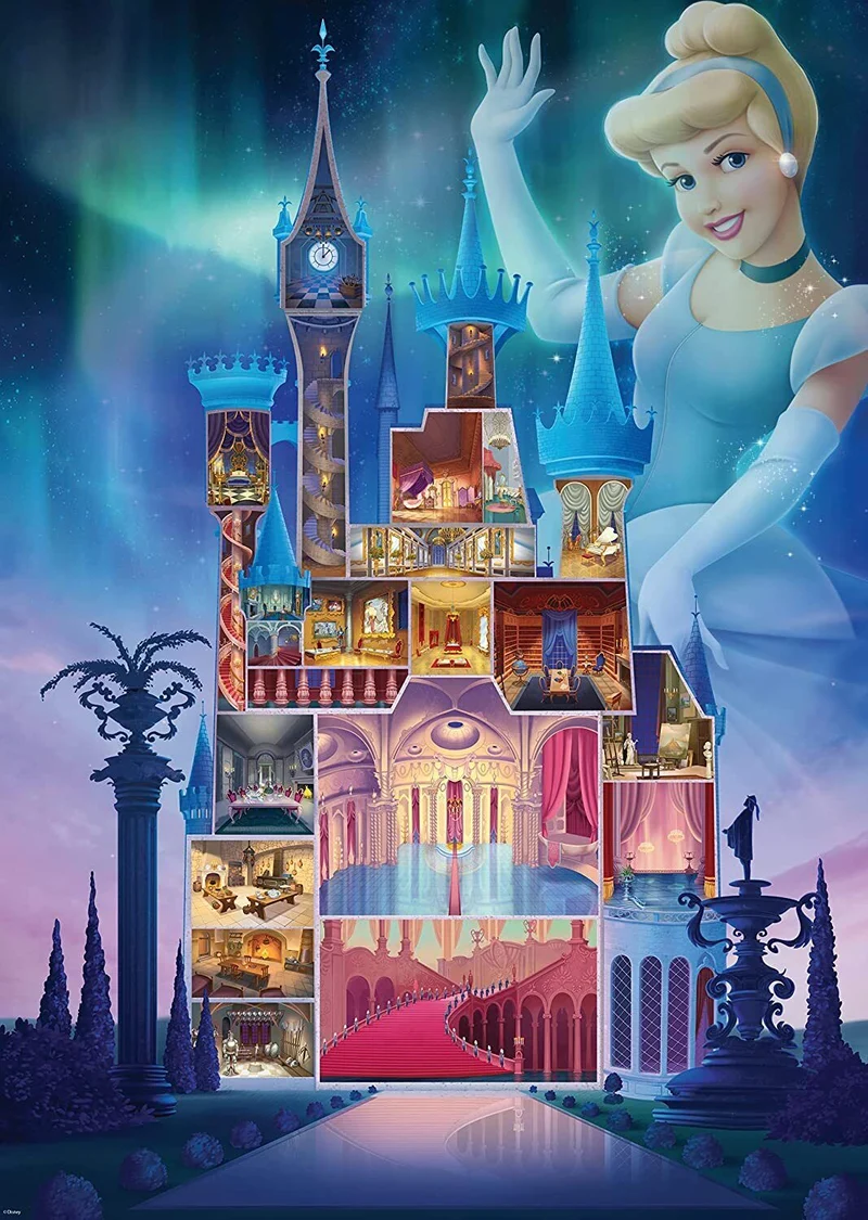 Ravensburger 1000pc Disney Castle Cinderella Puzzle