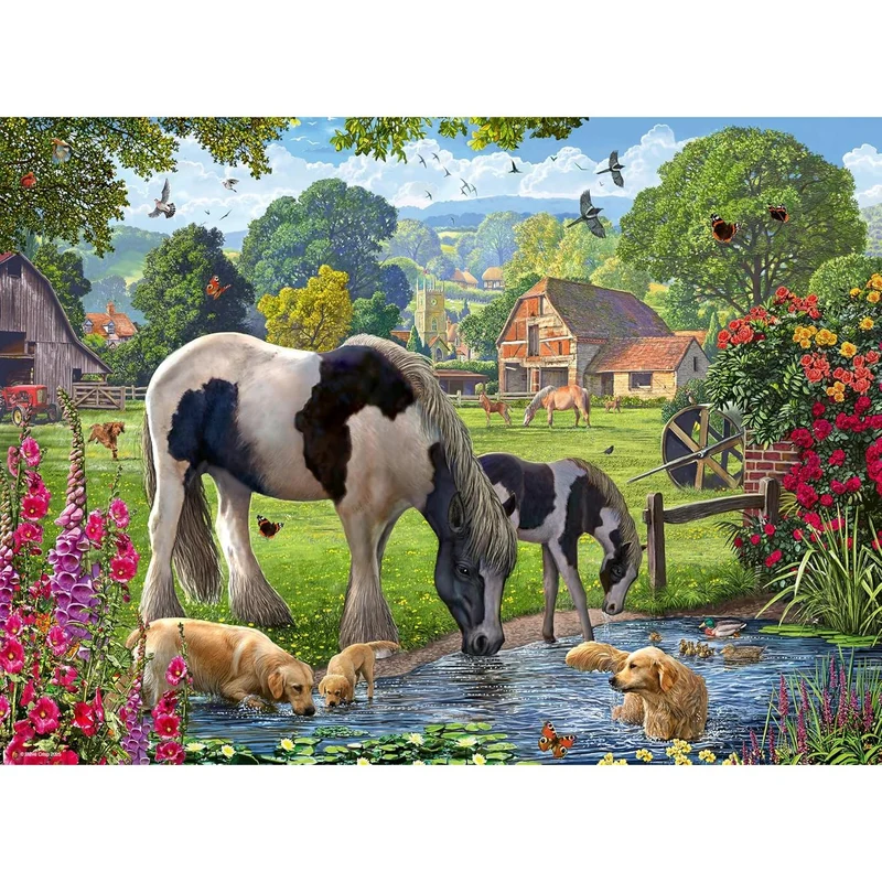Ravensburger 500pc Hadlow Ponies Puzzle