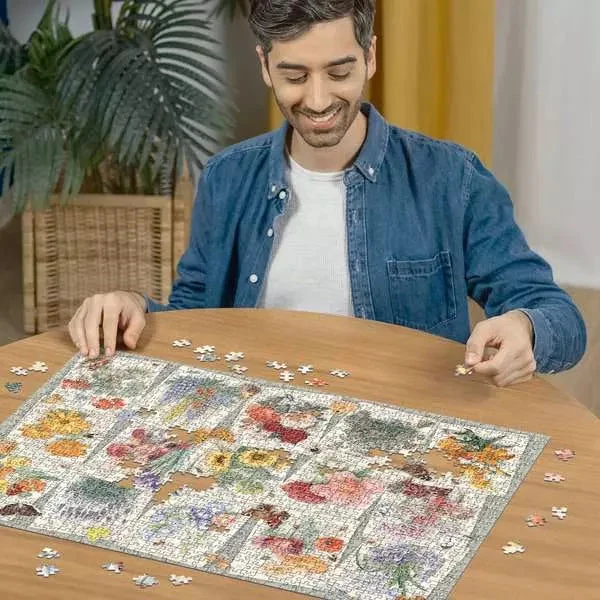 Ravensburger 1000pc Cottage Garden Favourites Puzzle