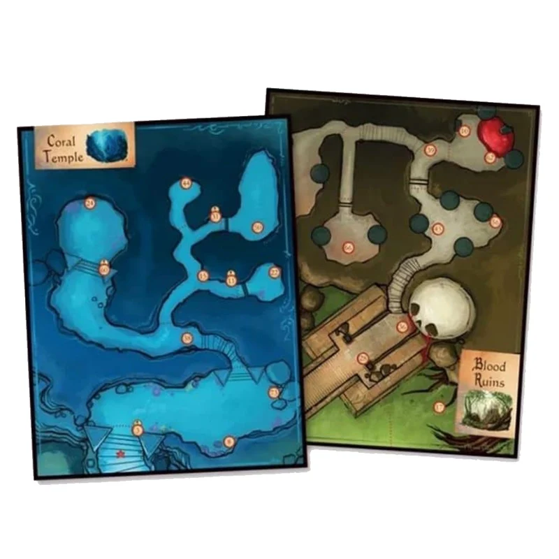 Red Raven Games Sleeping Gods Dungeons Expansion