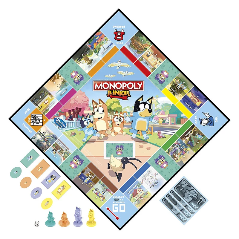 Hasbro Monopoly Junior Bluey