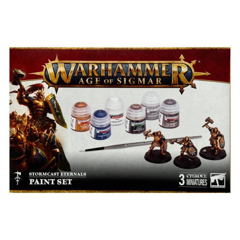 Games Workshop Warhammer Age of Sigmar Stormcast Eternals Paint Set