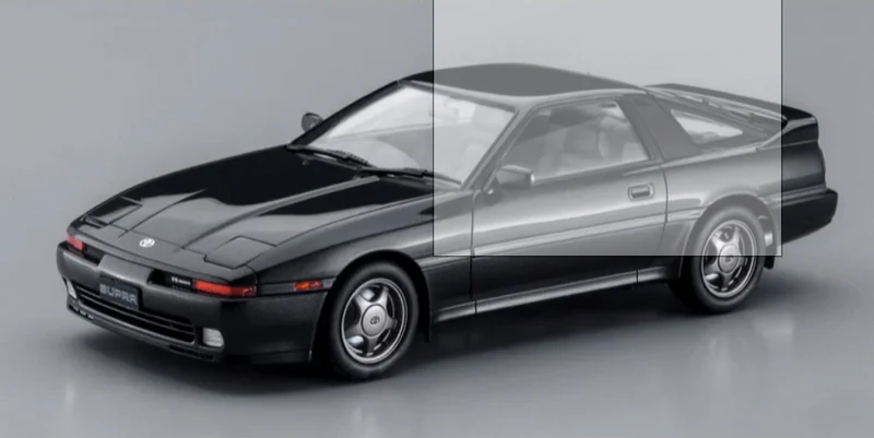 Hasegawa 1/24 Toyota Supra A70 2.5gt Twin Turbo R 1990 Black Color