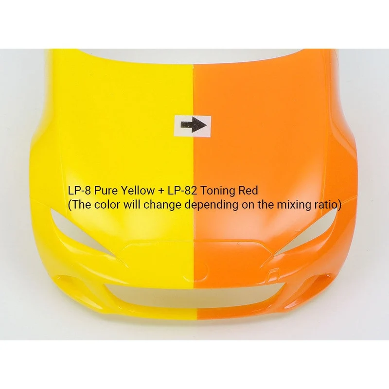 Tamiya Lacquer Paint Mixing Red