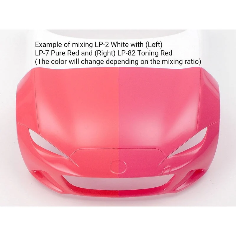 Tamiya Lacquer Paint Mixing Red