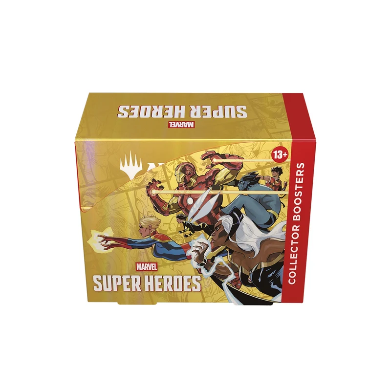 Wizards Of The Coast Magic the Gathering Marvel Super Heroes Collector Boosters 12 Boosters Per Display