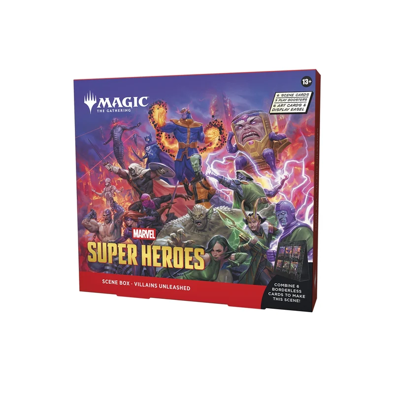 Wizards Of The Coast Magic the Gathering Marvel Super Heroes Scene Box 4 Scene Boxes Per Display