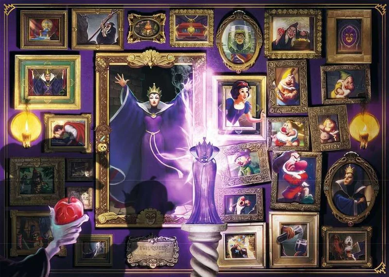 Ravensburger Puzzle 1000pc - Disney Villainous Evil Queen