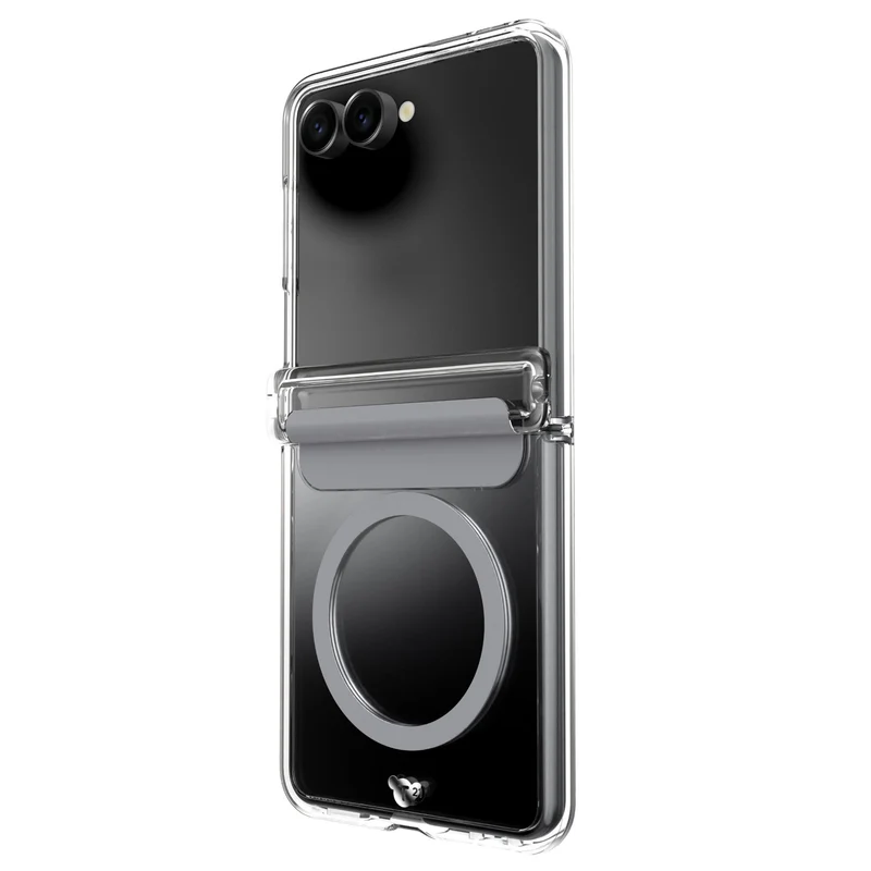 Tech21 EvoClear Case with Magnet for Galaxy Z Flip8 (Clear)