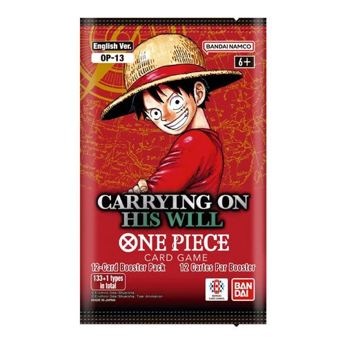 Bandai One Piece Card Game OP-13 Carrying On His Will Booster Box