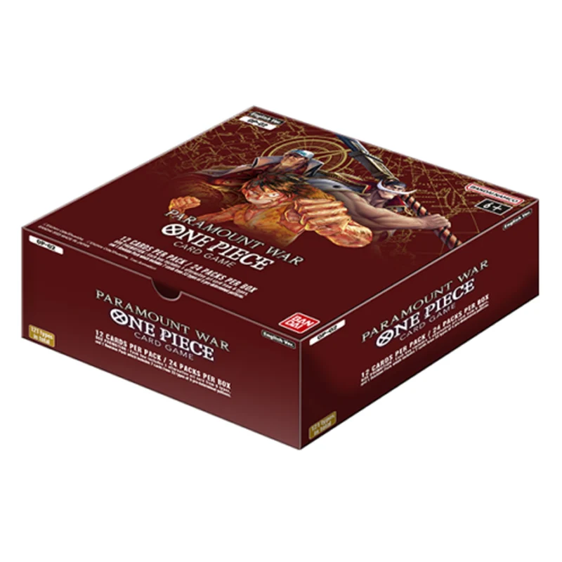 Bandai One Piece Card Game Paramount War OP-02 Booster Box