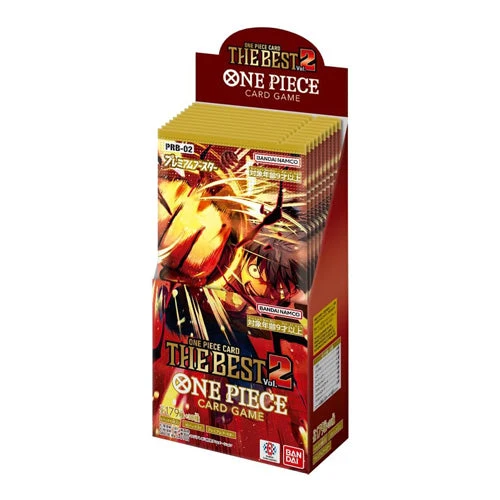Bandai One Piece The Best Vol 2 PRB-02 Booster Box Japanese