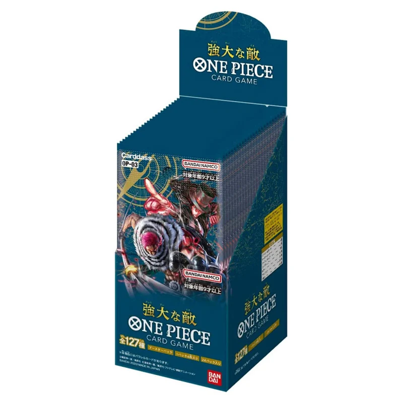 Bandai One Piece Card Game Mighty Enemies OP-03 Booster Box Japanese