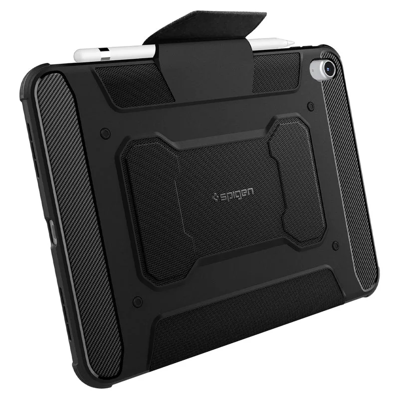 Spigen Apple iPad 11 A16 2025 /10.9 2022 Rugged Armor Pro Case (Black)