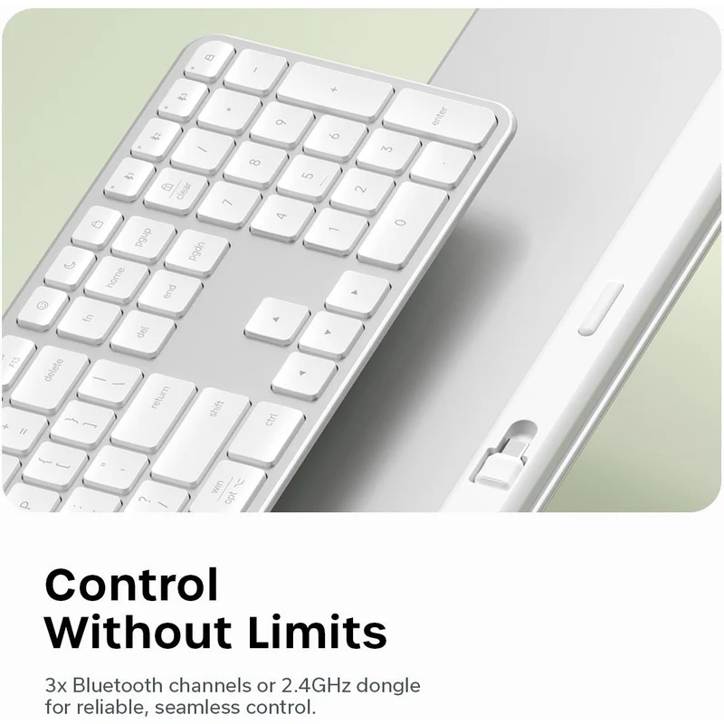 Satechi Slim EX3 Wireless Keyboard (Silver)