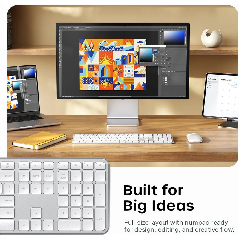 Satechi Slim EX3 Wireless Keyboard (Silver)