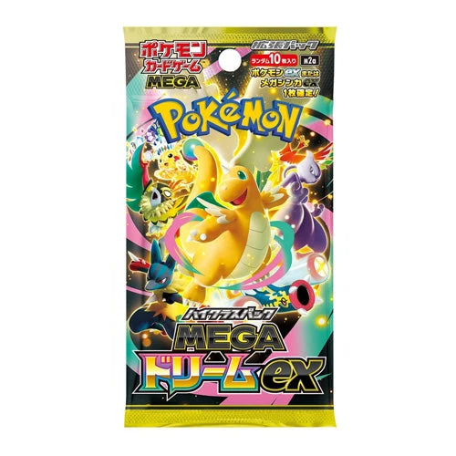 Pokemon TCG MEGA Dream ex M2A Booster Box 10 Packs Japanese Trading Cards