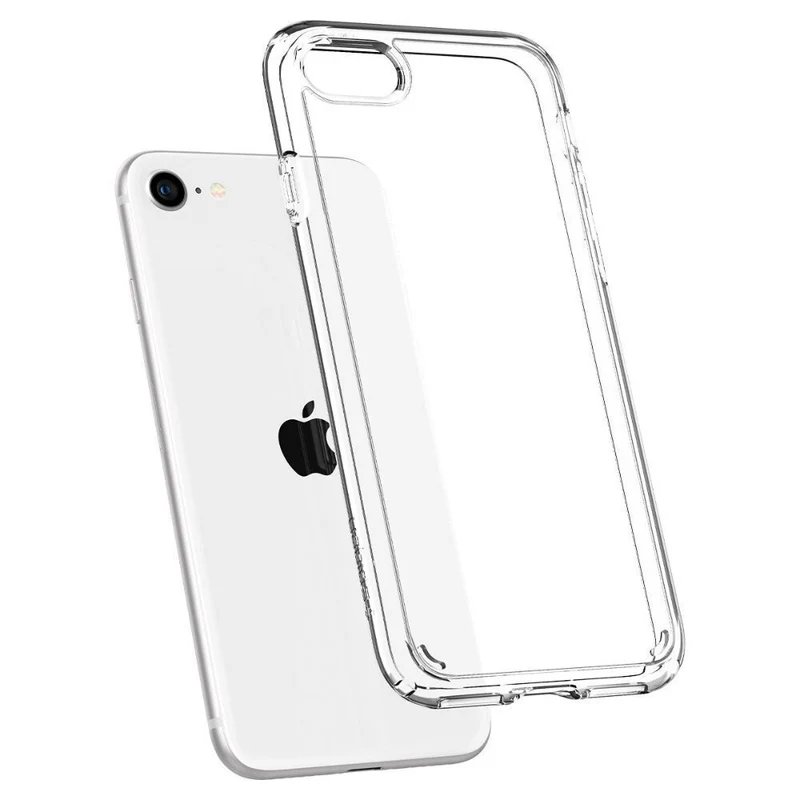 SPIGEN Ultra Hybrid Case for iPhone SE 2022/SE 2020/8/7 (Crystal Clear)
