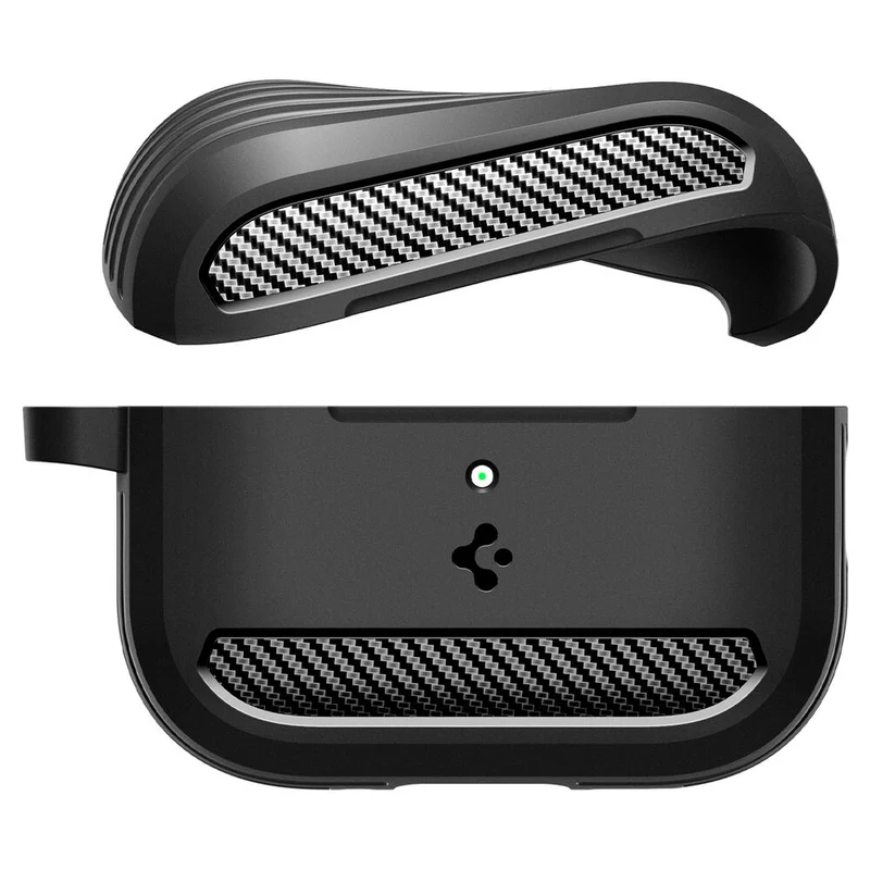 Spigen AirPods Pro 3 Rugged Armor Case (Black)