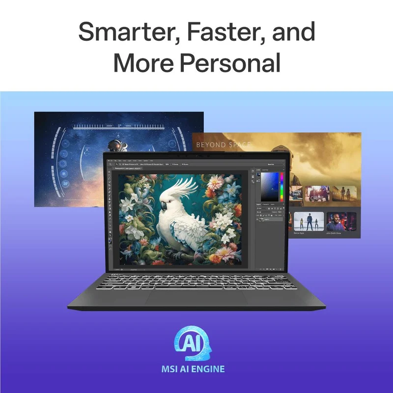 MSI Prestige 13 AI+ Evo 13.3" 2.8K OLED Copilot+ AI PC Laptop (Intel Core Ultra 7-258V/1TB)[Ex-Display]