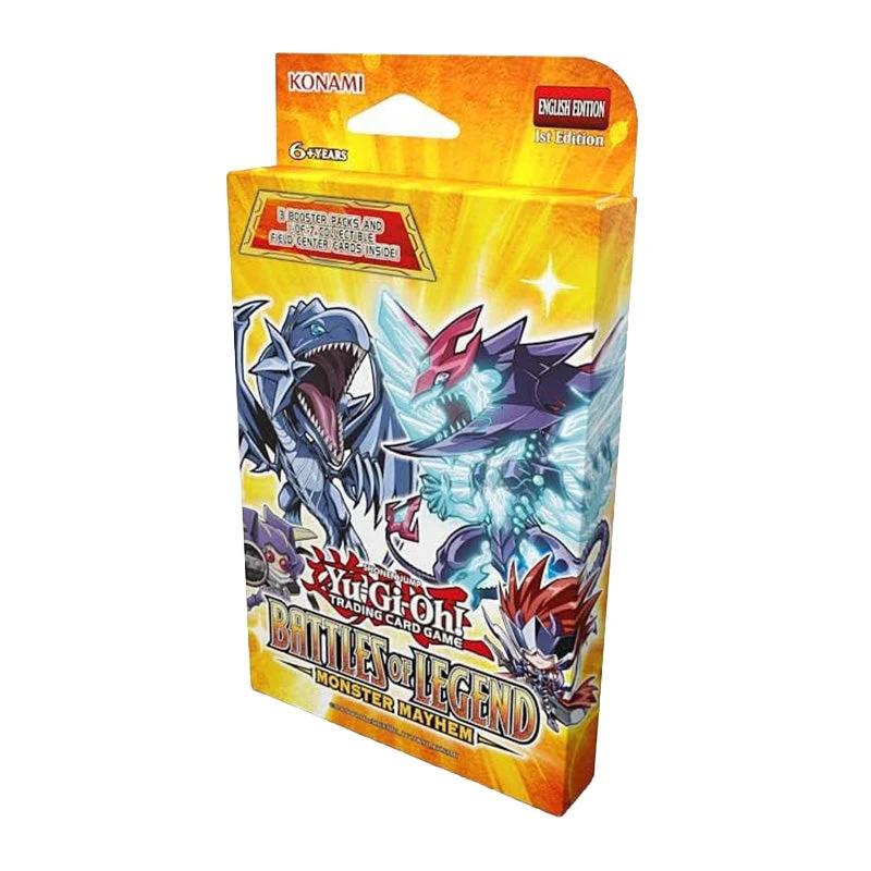 Konami YuGiOh! Battles of Legends: Monster Mayhem 3-Booster Tuckbox