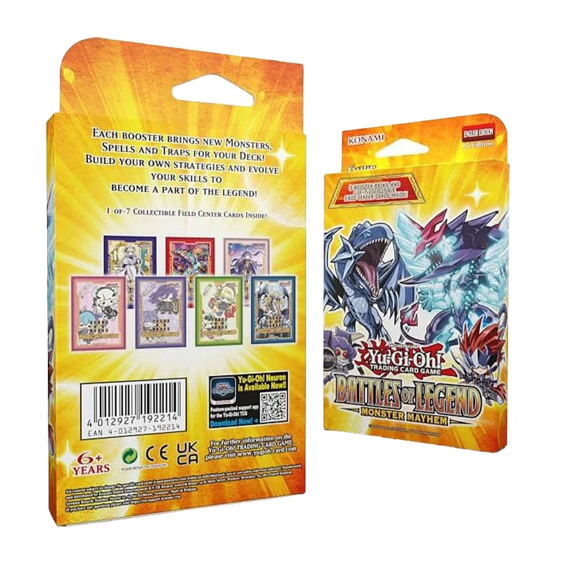 Konami YuGiOh! Battles of Legends: Monster Mayhem 3-Booster Tuckbox