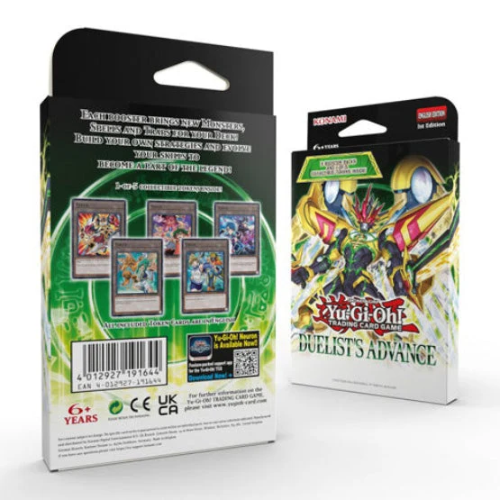 Konami YuGiOh Duelist's Advance 3-Booster Tuck Box