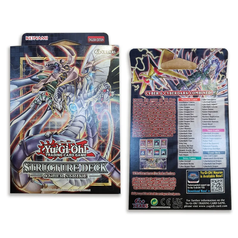 Konami YuGiOh Cyber Strike Structure Deck Unlimited Edition