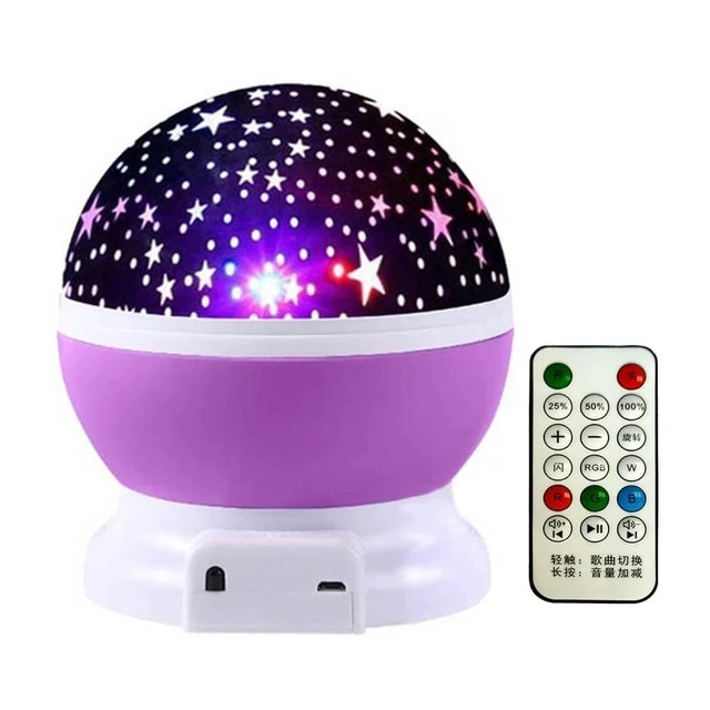 Colorful Starry Sky Galaxy Projector Blueteeth USB Voice Control Music Player LED Night Light USB Charging Projection Lamp Gift
