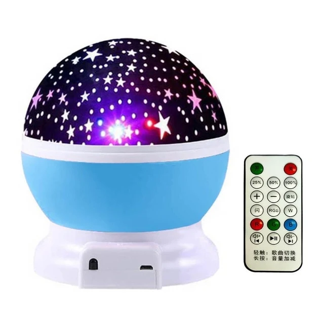Colorful Starry Sky Galaxy Projector Blueteeth USB Voice Control Music Player LED Night Light USB Charging Projection Lamp Gift