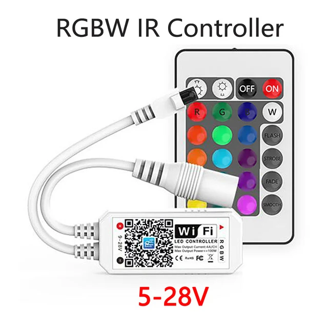 Magic Home 5V~24V RGB Wifi Controller RGBW RGBWW WiFi Led controller 12V For 5050 2835 5630 3528 led strip