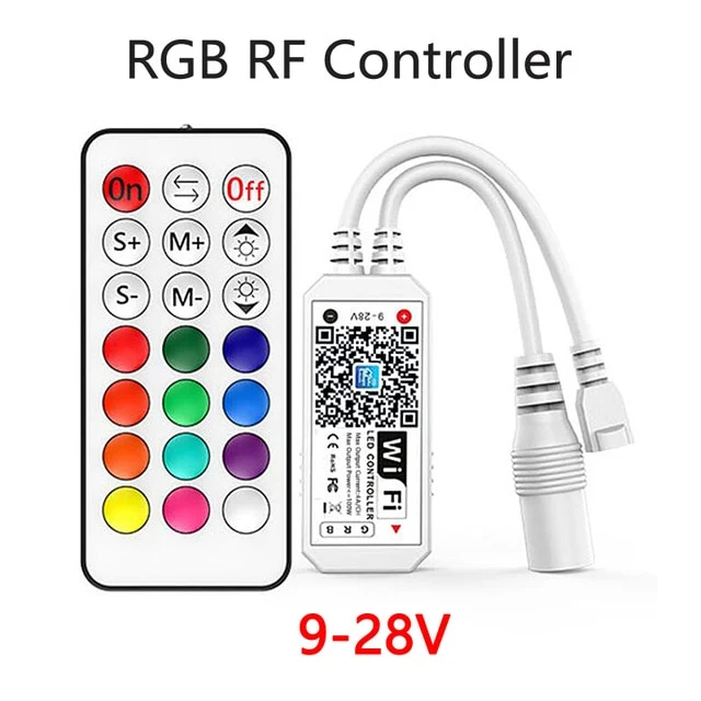 Magic Home 5V~24V RGB Wifi Controller RGBW RGBWW WiFi Led controller 12V For 5050 2835 5630 3528 led strip