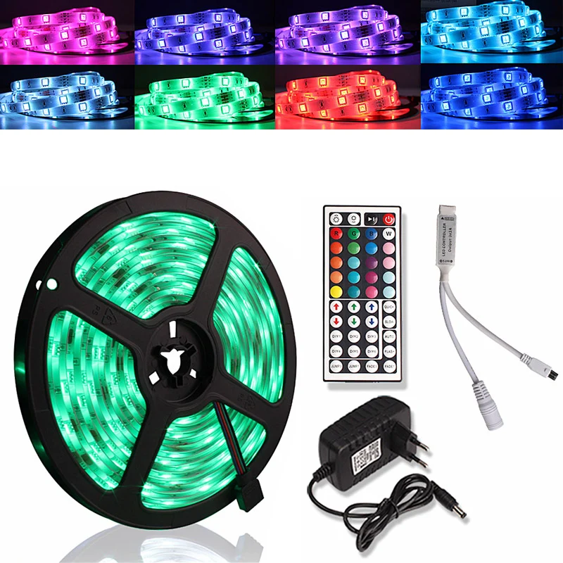 12V DC Bluetooth LED lamp Strip 2835 SMD RGB Tape LED Under Cabinet light Living Room Bedroom Backlight Closet Kitchen lighting